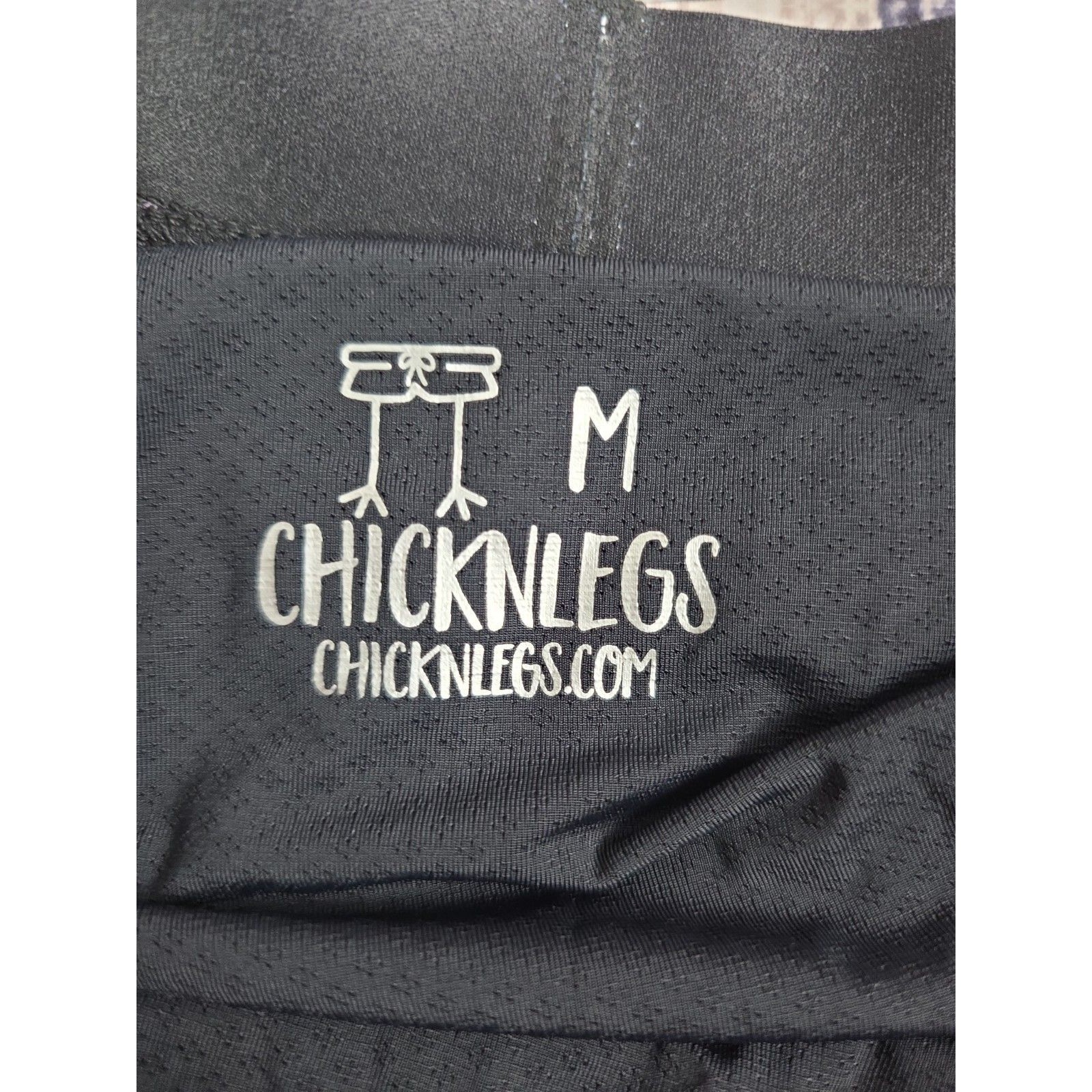 Chicknlegs Men's Medium Purple Choccy Cows 2” Half Split Shorts — image 2 of 5